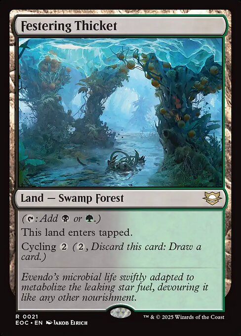Festering Thicket - Edge of Eternities Commander #21