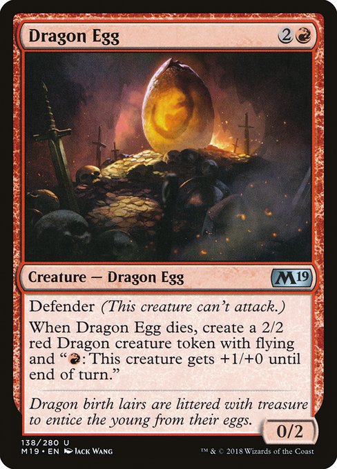 Dragon Egg - Core Set 2019 #138