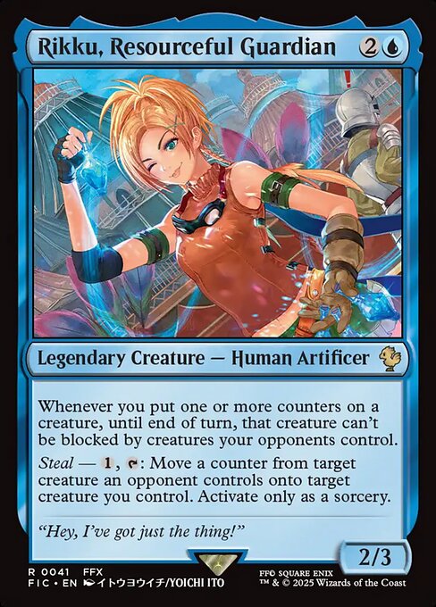 Rikku, Resourceful Guardian - Final Fantasy Commander #41