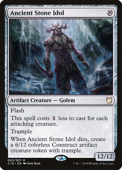 Ancient Stone Idol - Commander 2018 #53