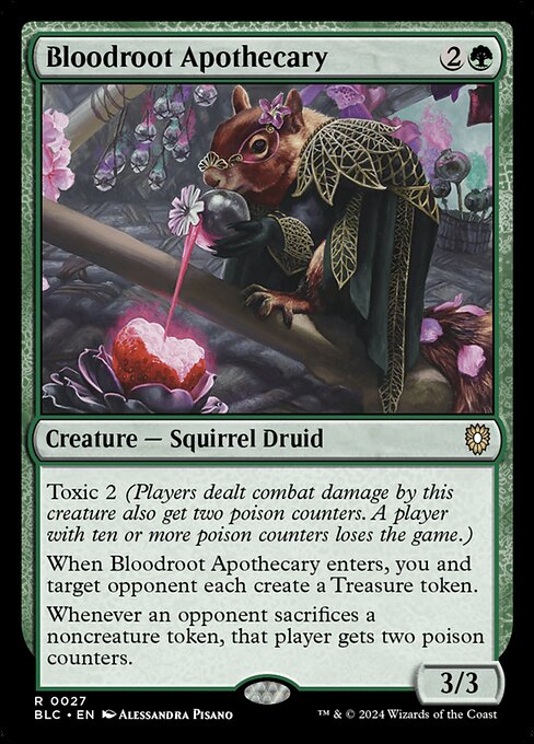 Bloodroot Apothecary - Bloomburrow Commander #27