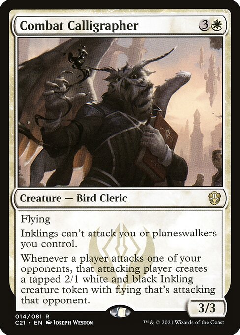 Combat Calligrapher - Commander 2021 #14