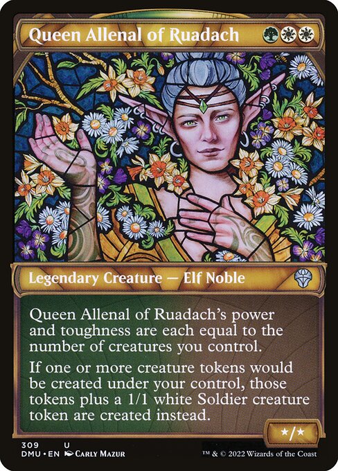 Queen Allenal of Ruadach (Showcase) - Dominaria United #309