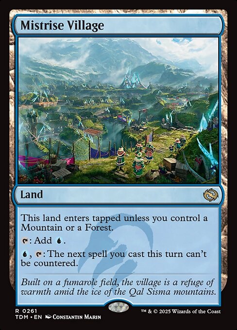 Mistrise Village - Tarkir: Dragonstorm #261