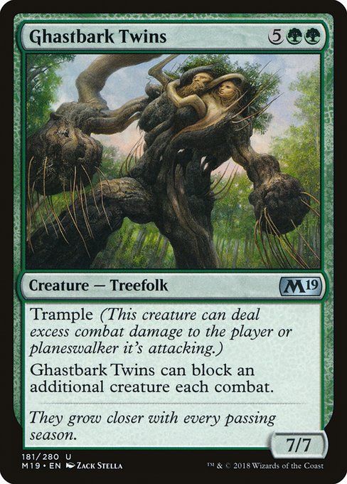 Ghastbark Twins - Core Set 2019 #181