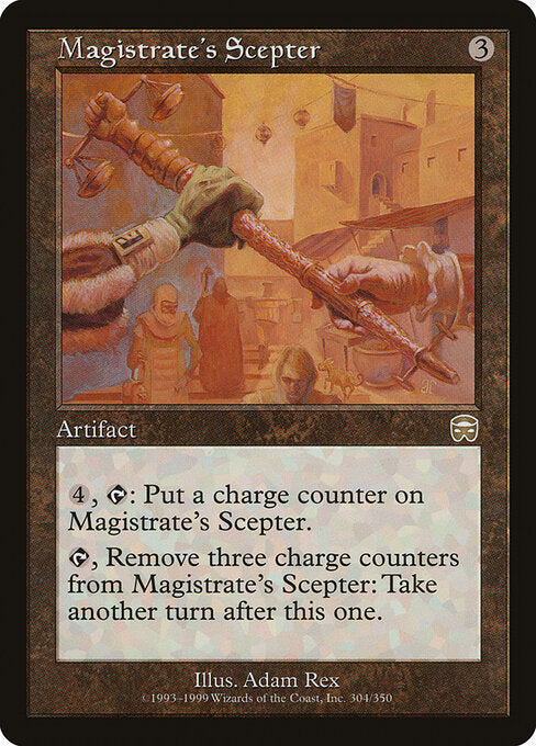 Magistrate's Scepter - Mercadian Masques #304