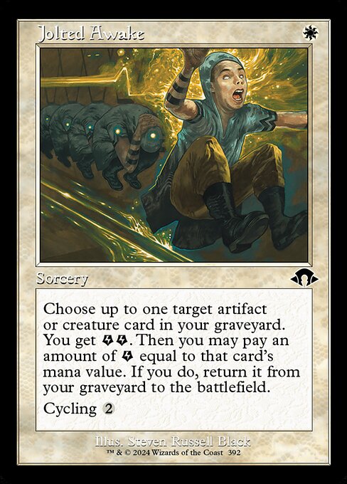 Jolted Awake (Retro Frame) - Modern Horizons 3 #392