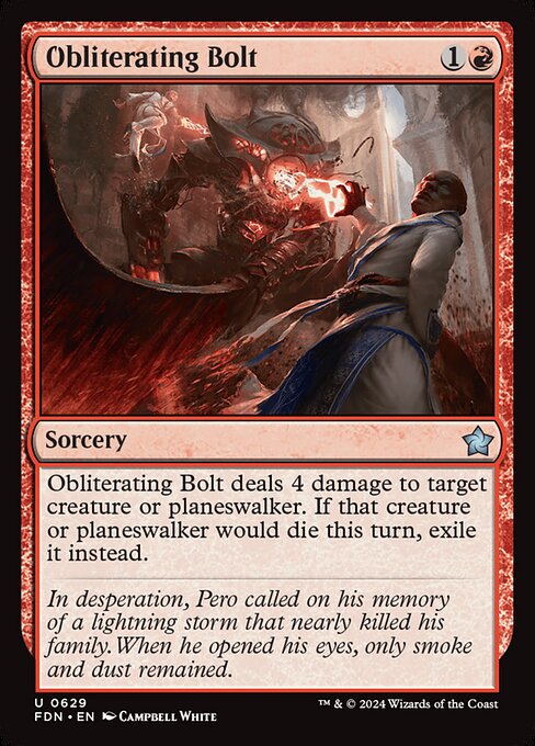 Obliterating Bolt - Foundations #629