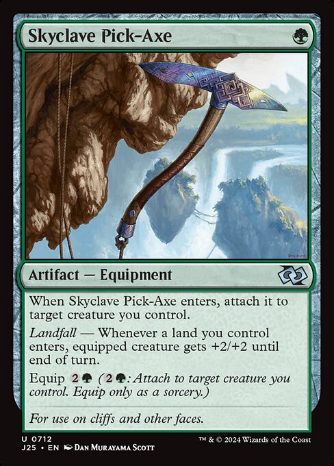 Skyclave Pick-Axe - Foundations Jumpstart #712
