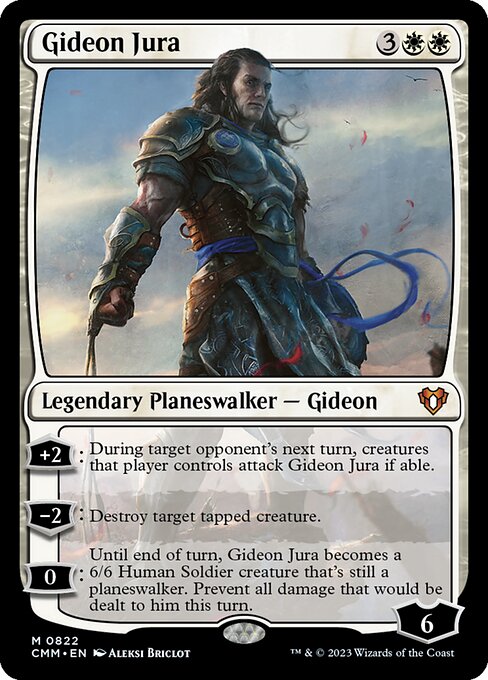 Gideon Jura - Commander Masters #822