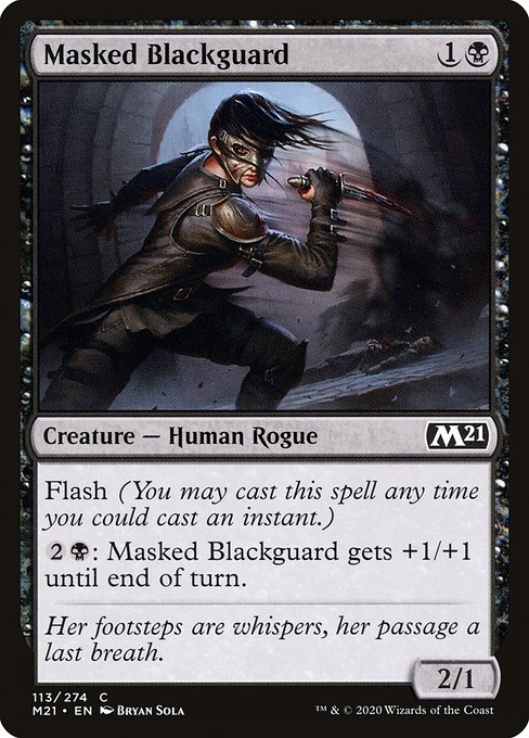 Masked Blackguard - Core Set 2021 #113