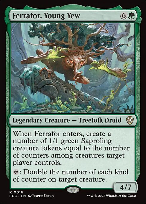 Ferrafor, Young Yew - Lorwyn Eclipsed Commander #16