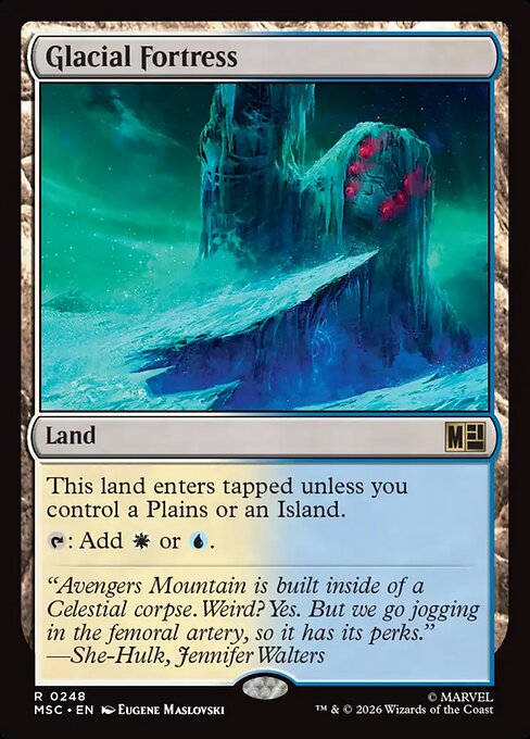 Glacial Fortress - Marvel Super Heroes Commander #248