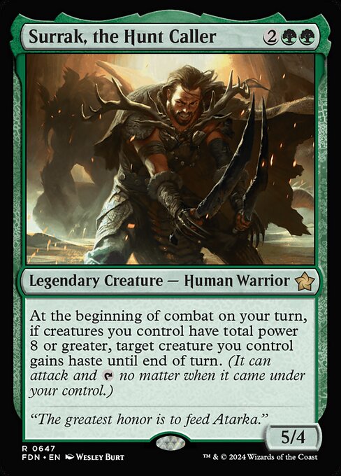 Surrak, the Hunt Caller - Foundations #647