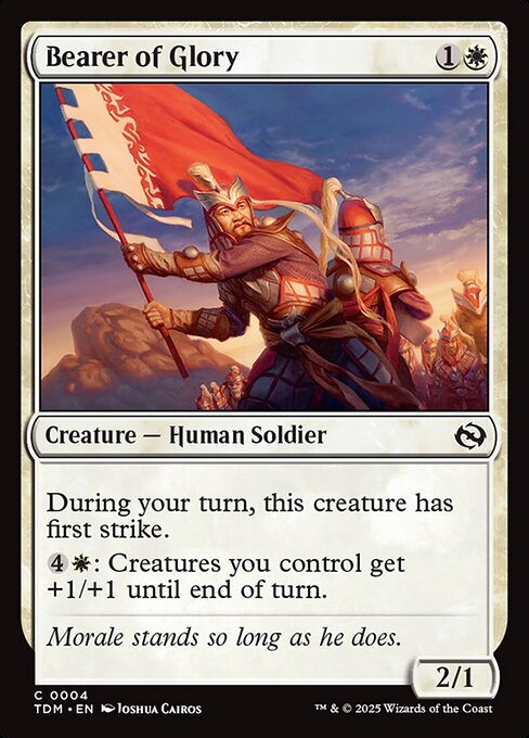 Bearer of Glory - Tarkir: Dragonstorm #4