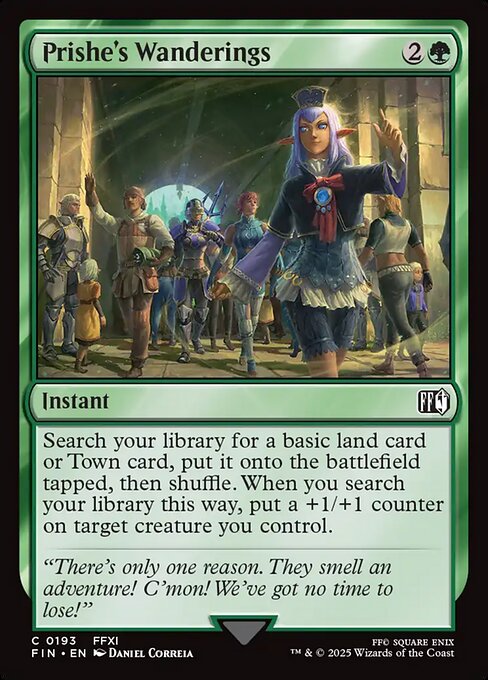 Prishe's Wanderings - FINAL FANTASY:  - 193 - Near Mint Foil