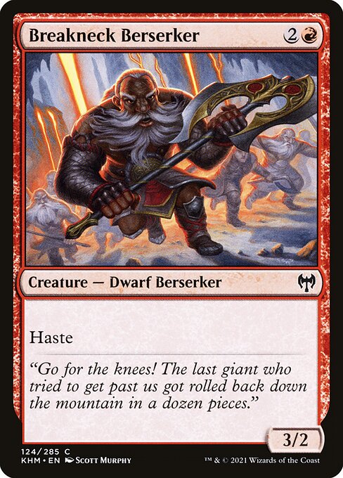 Breakneck Berserker - Kaldheim #124