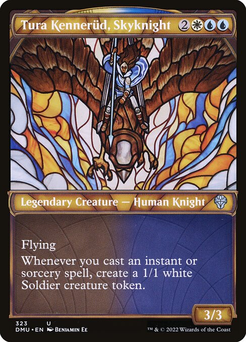 Tura Kennerud, Skyknight (Showcase) - Dominaria United #323