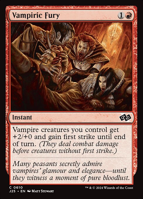 Vampiric Fury - Foundations Jumpstart #610
