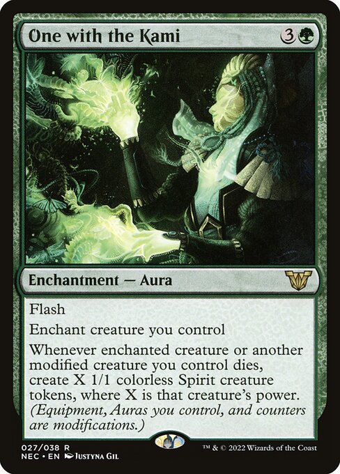One with the Kami - Neon Dynasty Commander #27
