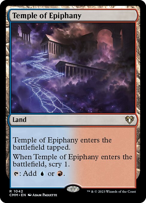 Temple of Epiphany - Commander Masters #1042