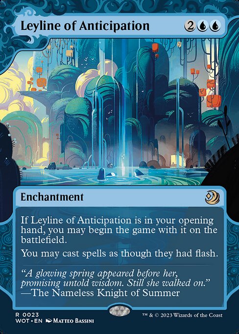 Leyline of Anticipation - Wilds of Eldraine: Enchanting Tales #23