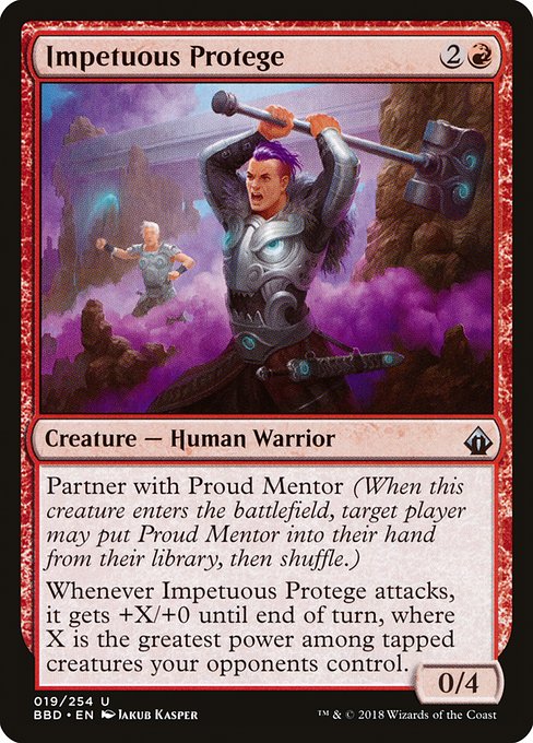 Impetuous Protege - Battlebond #19