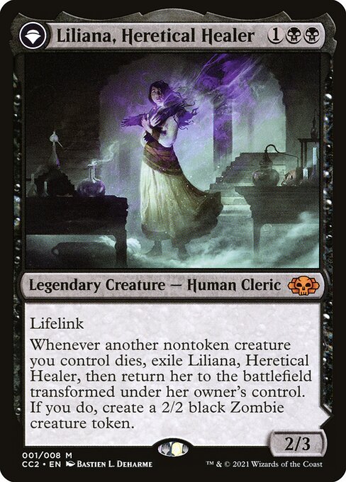 Liliana, Heretical Healer - Commander Collection: Black #1