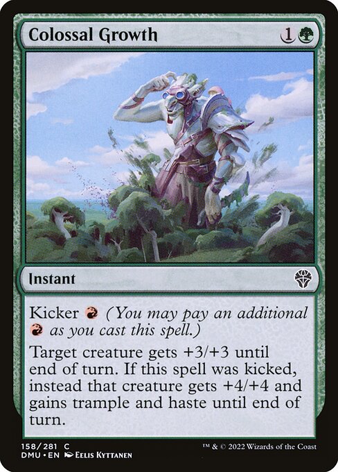 Colossal Growth - Dominaria United #158