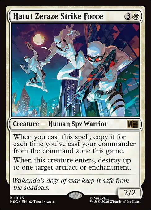 Hatut Zeraze Strike Force - Marvel Super Heroes Commander #15