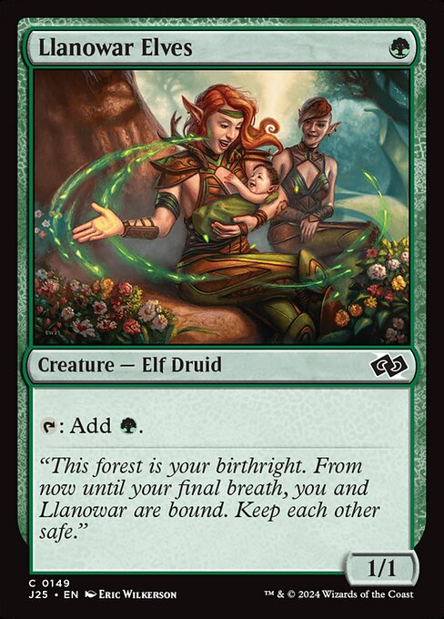 Llanowar Elves - Foundations Jumpstart #149