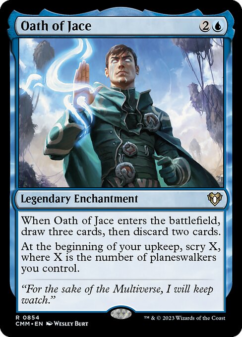 Oath of Jace - Commander Masters #854