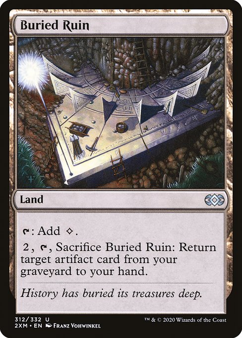 Buried Ruin - Double Masters #312