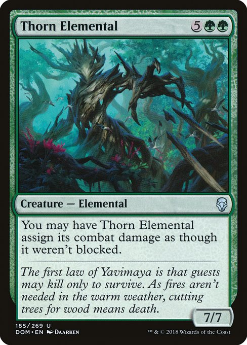 Thorn Elemental - Dominaria #185