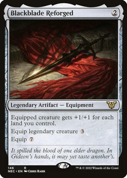 Blackblade Reforged - Neon Dynasty Commander #146