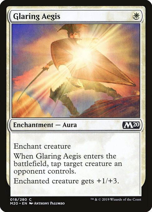 Glaring Aegis - Core Set 2020 #18