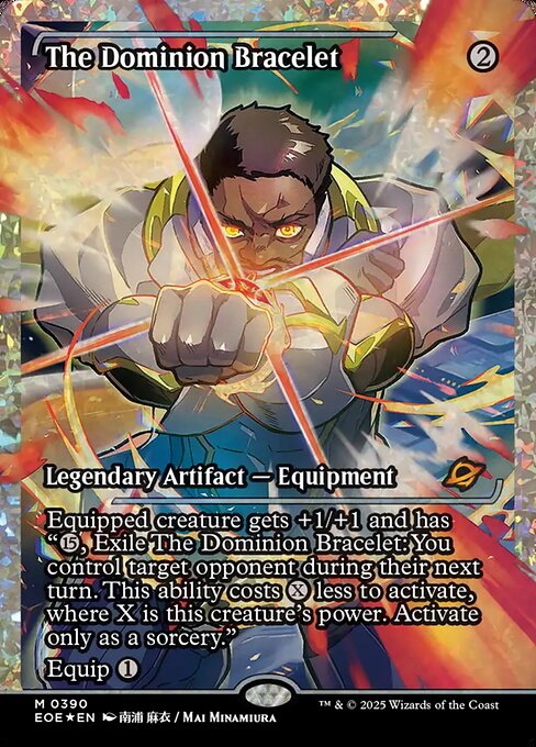 The Dominion Bracelet (Showcase) (Fracture Foil) - Edge of Eternities #390
