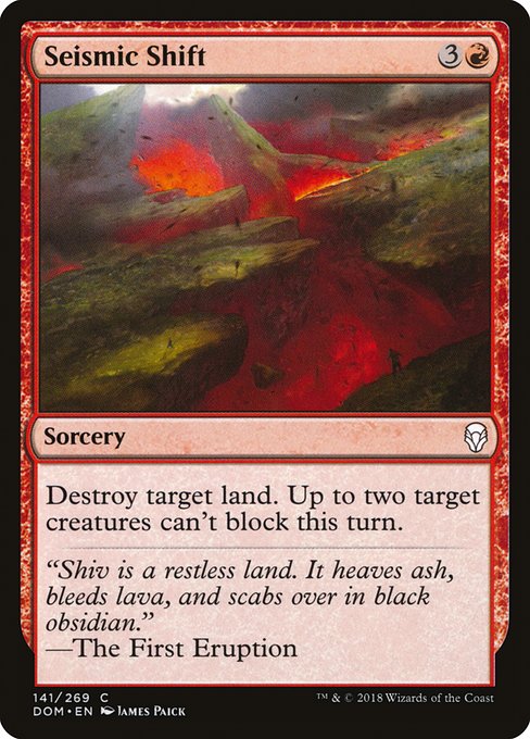 Seismic Shift - Dominaria #141