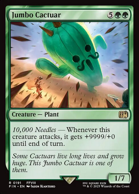 Jumbo Cactuar - Final Fantasy #191
