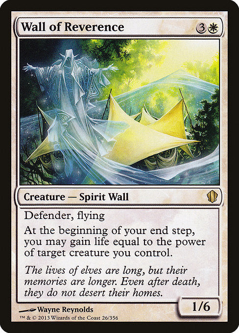 Wall of Reverence - Commander 2013 #26