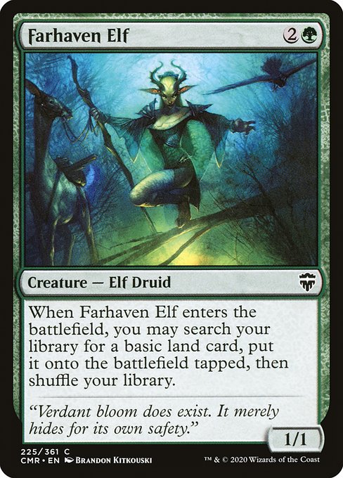 Farhaven Elf - Commander Legends #225
