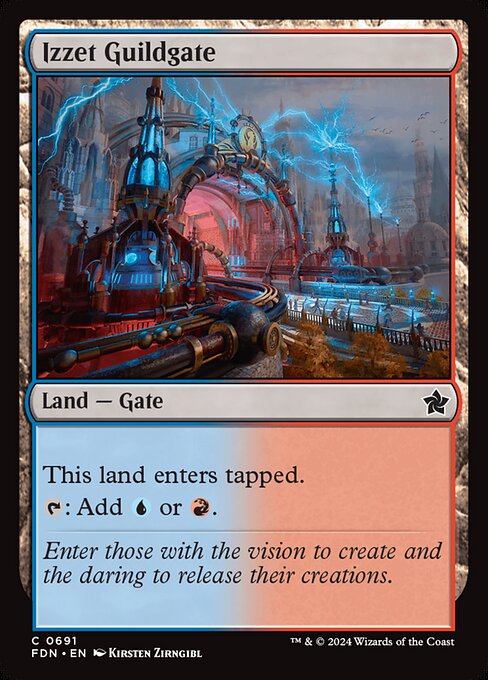 Izzet Guildgate - Foundations #691