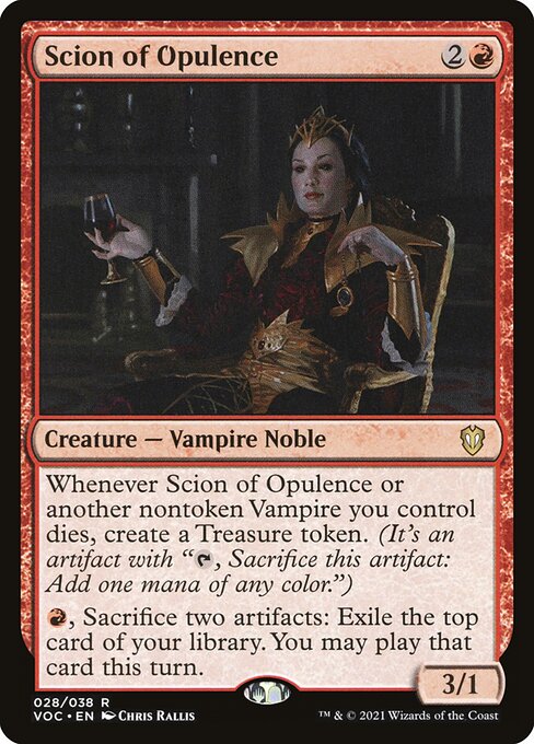 Scion of Opulence - Crimson Vow Commander #28