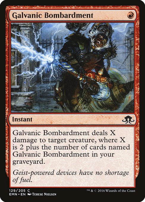Galvanic Bombardment - Eldritch Moon #129