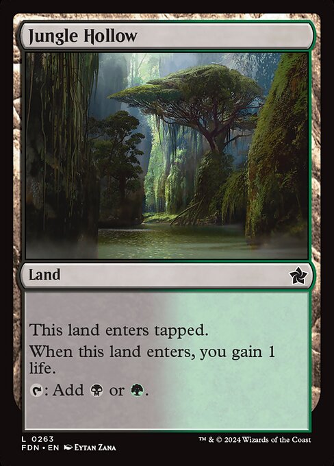 Jungle Hollow - Foundations #263
