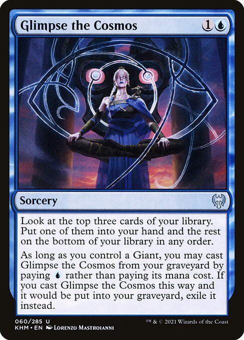 Glimpse the Cosmos - Kaldheim #60
