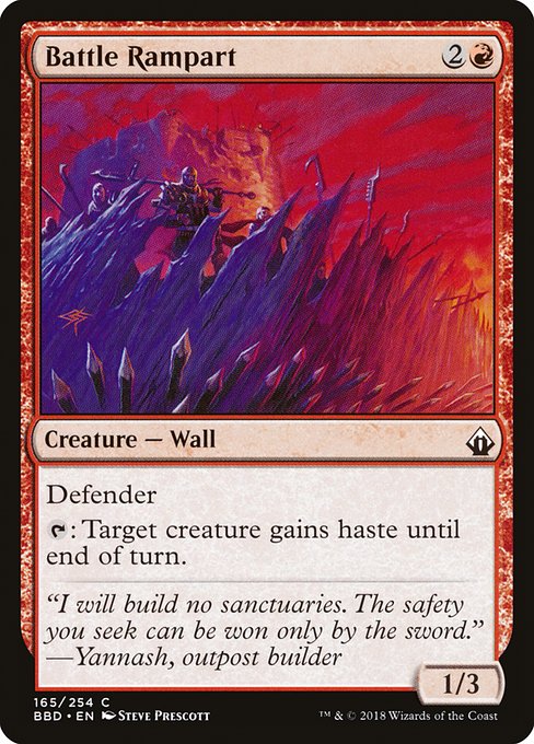 Battle Rampart - Battlebond #165