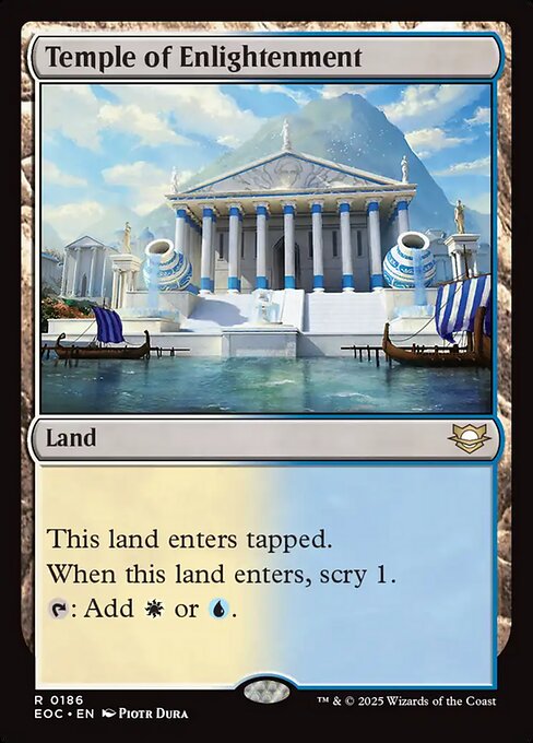 Temple of Enlightenment - Edge of Eternities Commander #186