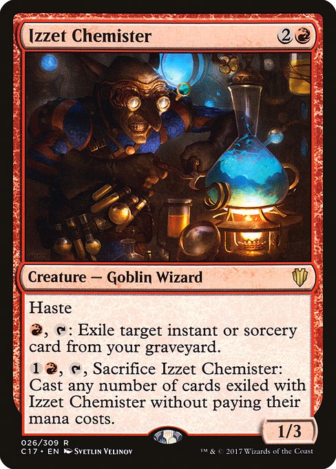 Izzet Chemister - Commander 2017 #26