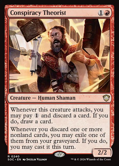 Conspiracy Theorist - Secrets of Strixhaven Commander #240